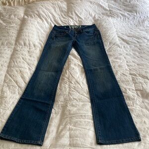 SO Classic Blue Wide Leg Jeans